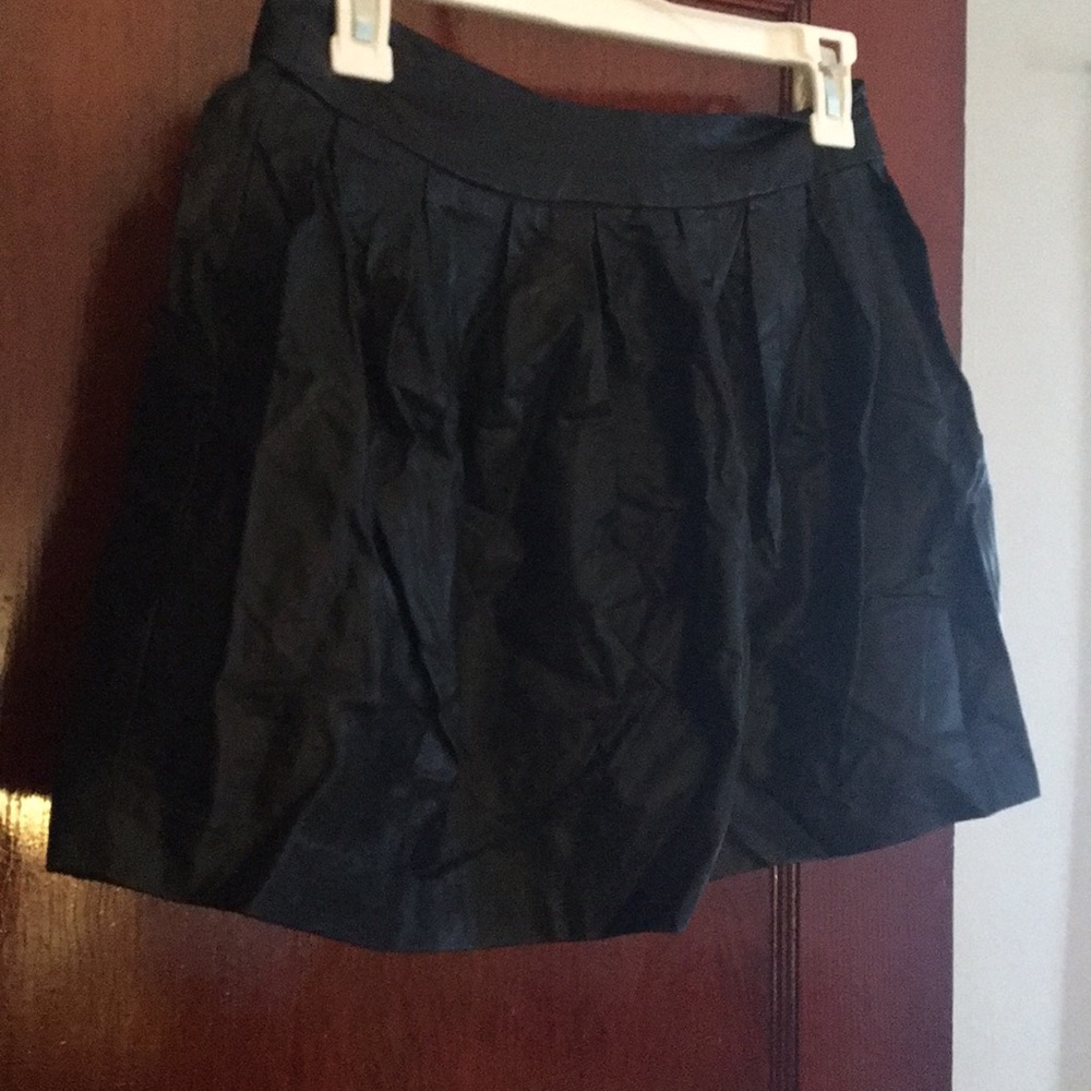 Faux leather mini!